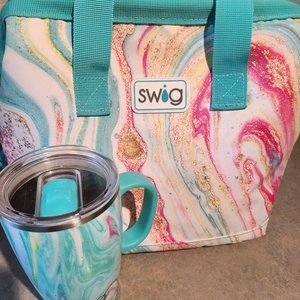 Swig Life Wanderlust Cooler and Travel Mug